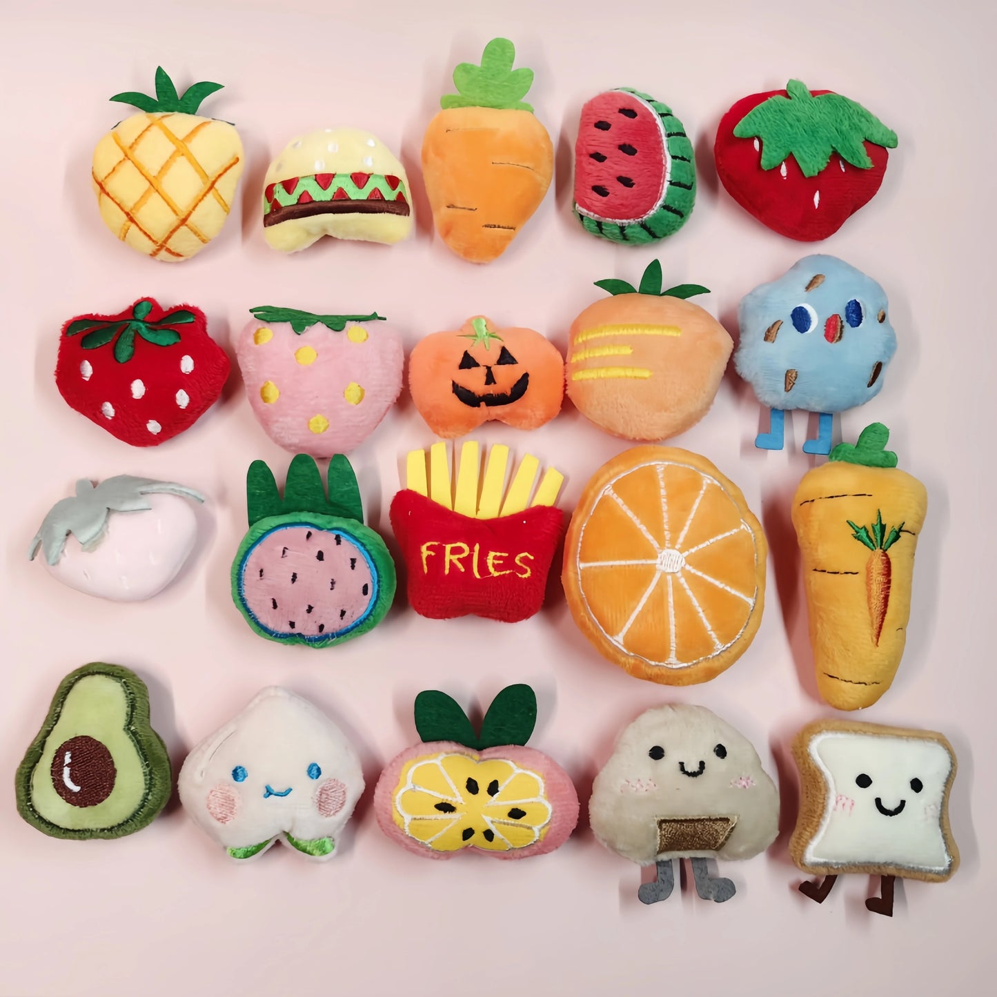 Cute Plush Toy Set (Fruity Edition)