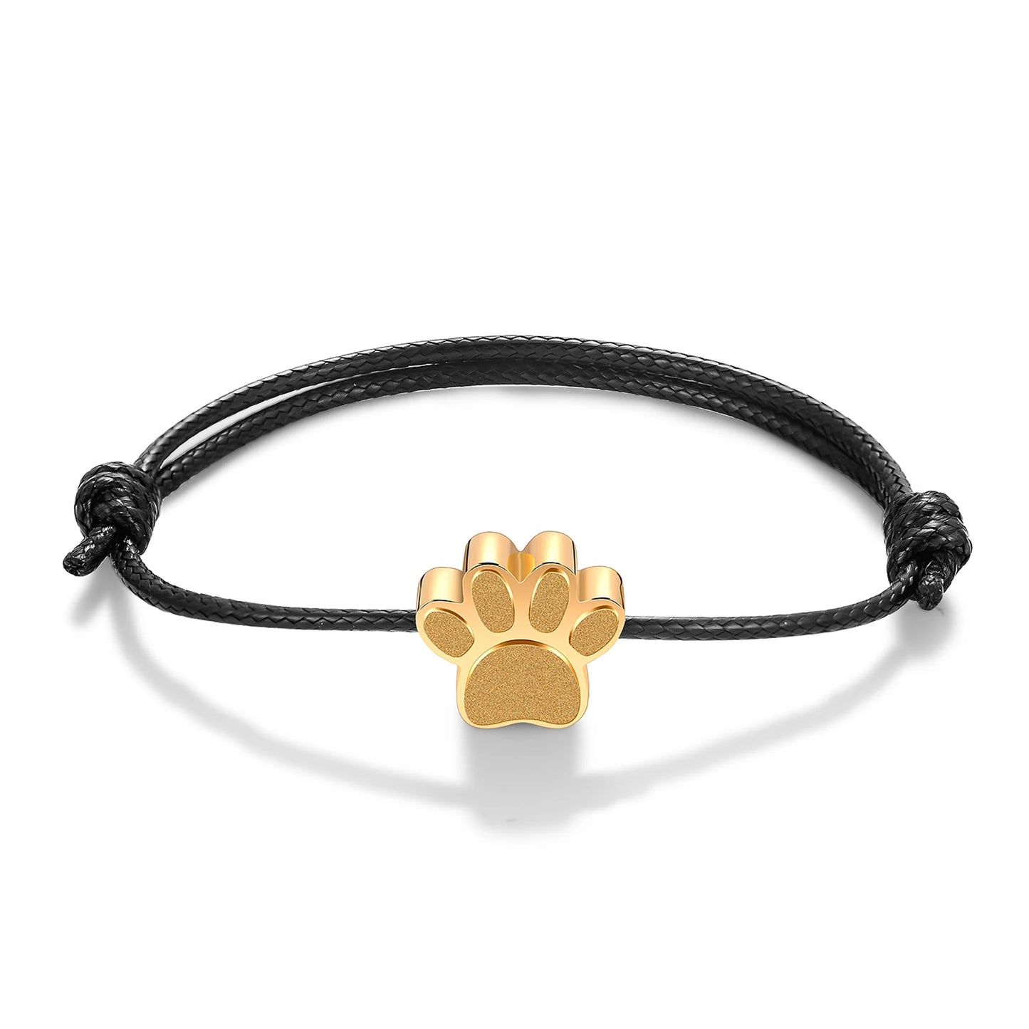 Cremation Bracelet (Stainless Steel Paw Print)