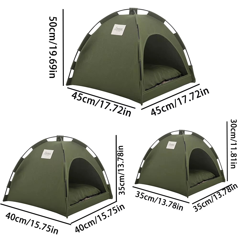 PeTent Semi Closed Cute Tent