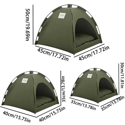PeTent Semi Closed Cute Tent