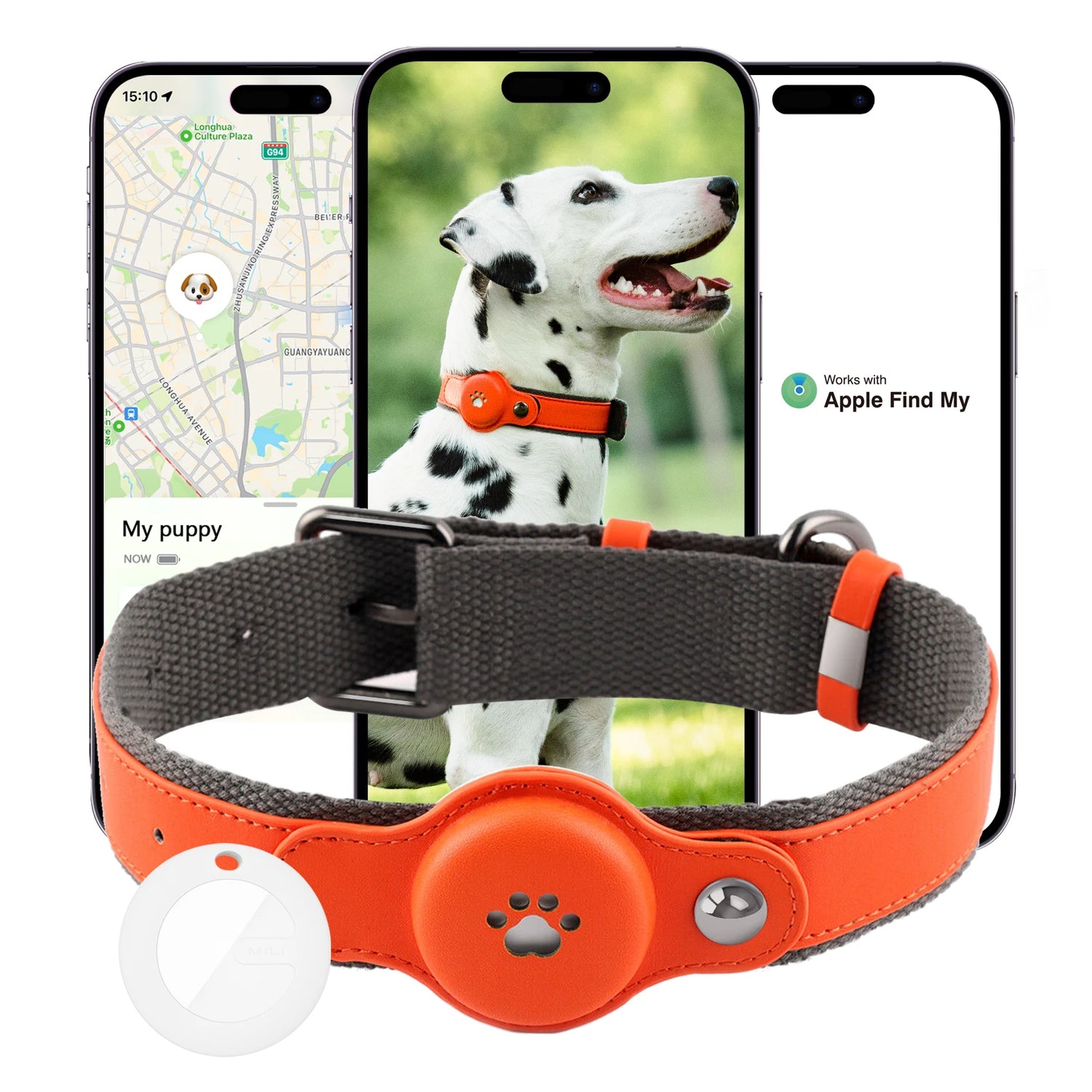 Collar - 4G GPS Pet | IP67 Waterproof  (Real Time Tracking/Sound)  