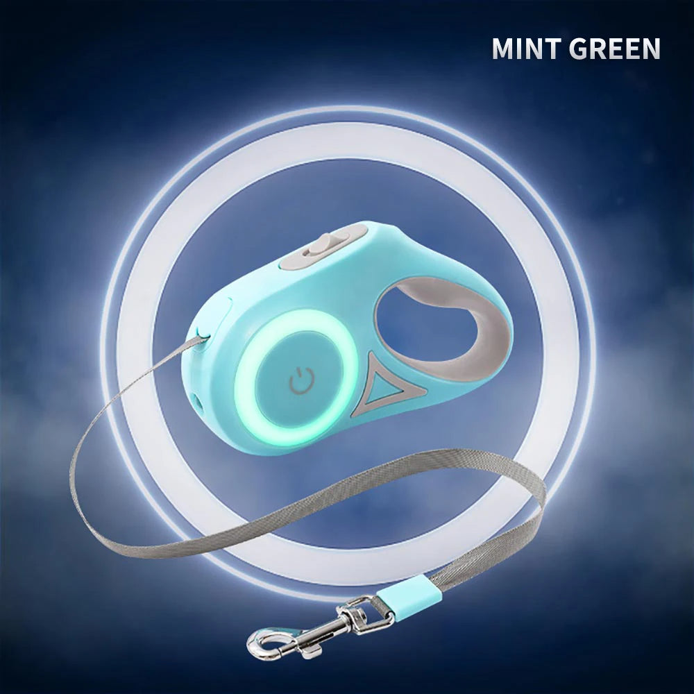  Dog Leash Light Retractable (3&5M)