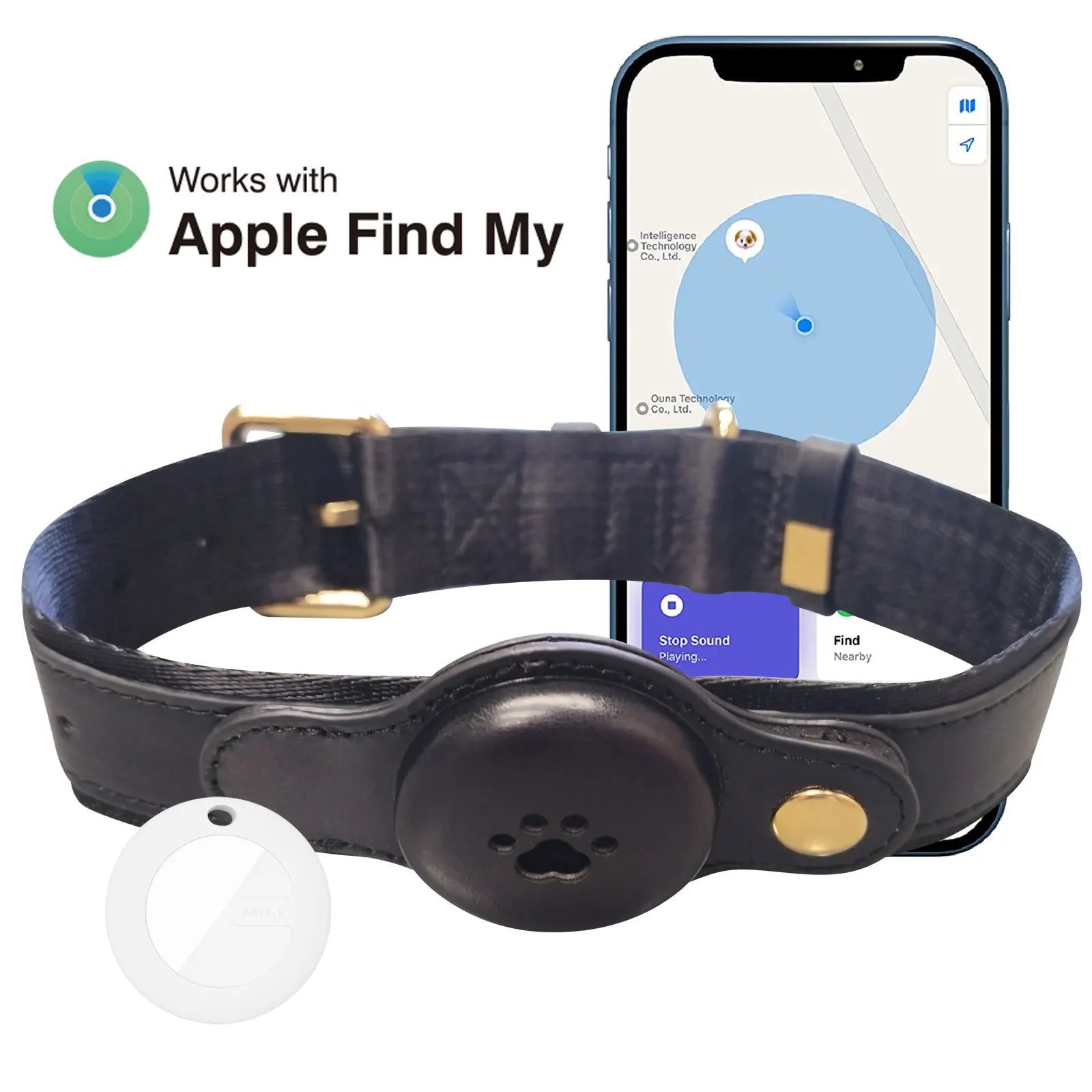 Collar - 4G GPS Pet | IP67 Waterproof  (Real Time Tracking/Sound)  
