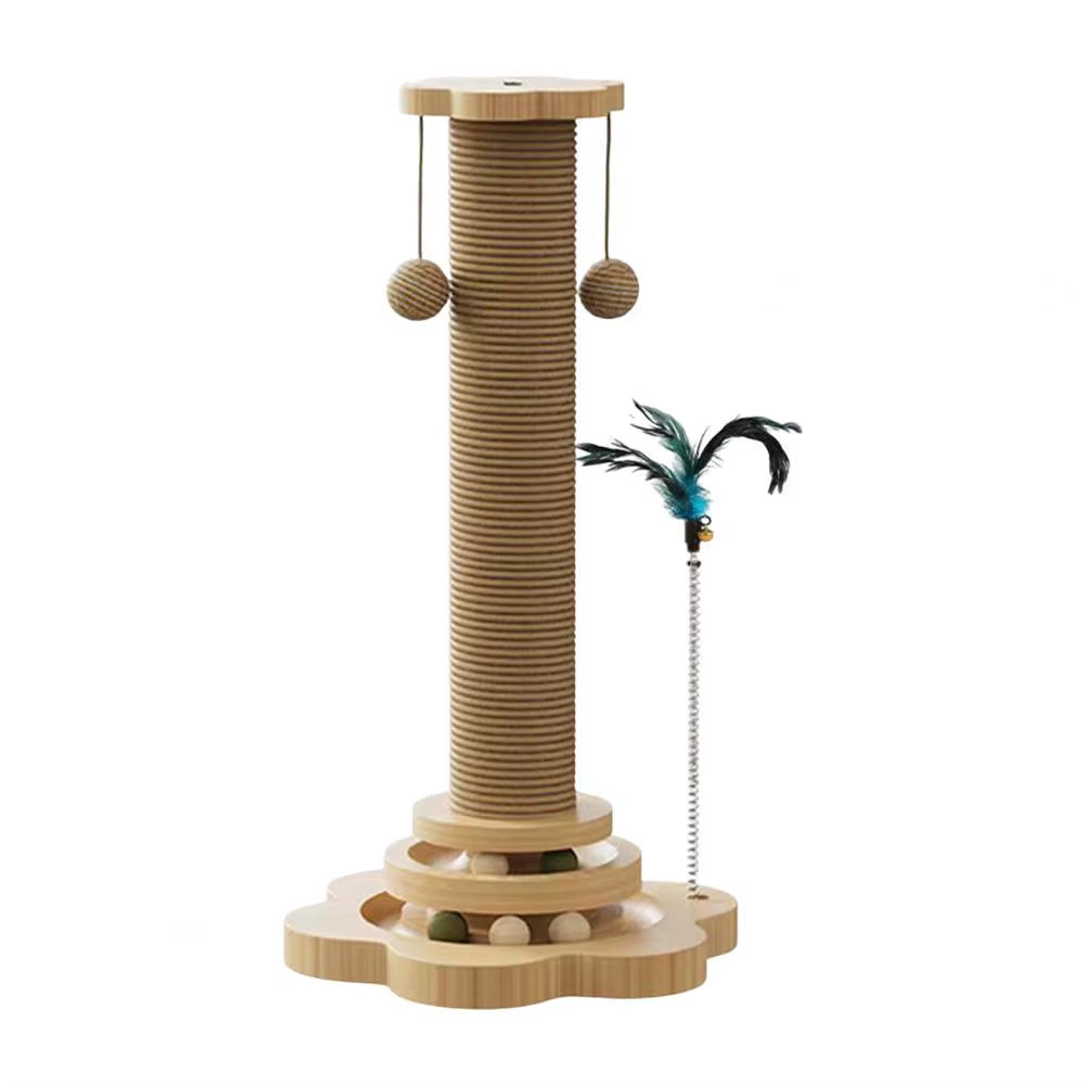 Cat Scratching Post 4-In-1 