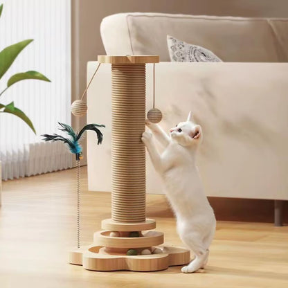 Cat Scratching Post 4-In-1 