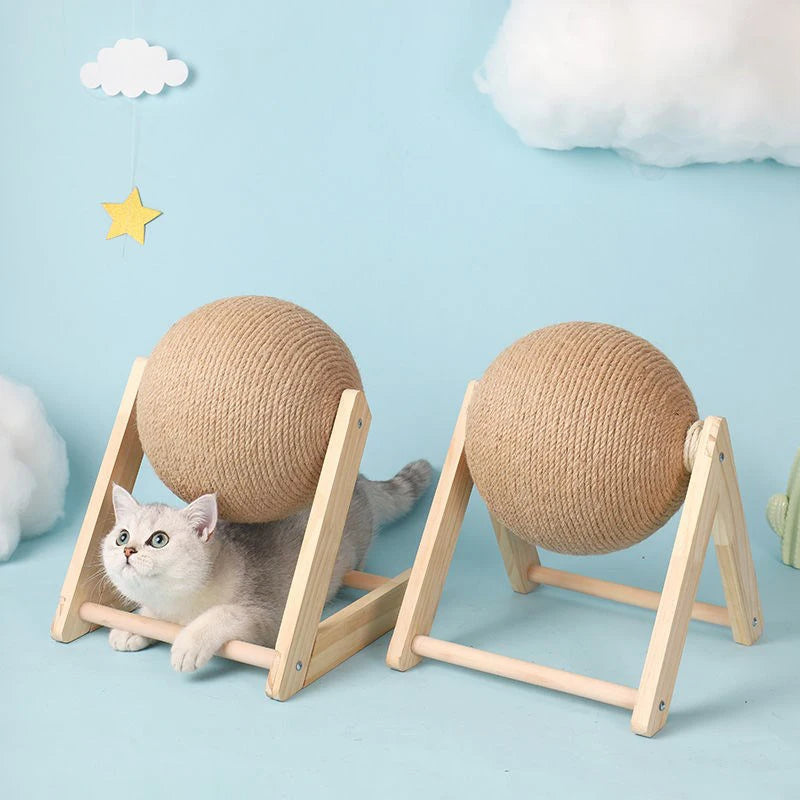 Cat Scratching Ball (A+)