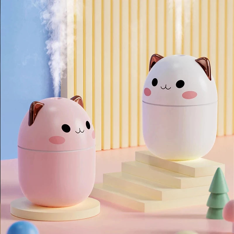 Air Humidifier Cat Shaped Ultra-Silent USB 