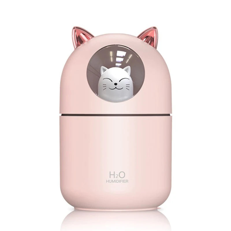 Air Humidifier Cat Shaped Ultra-Silent USB 