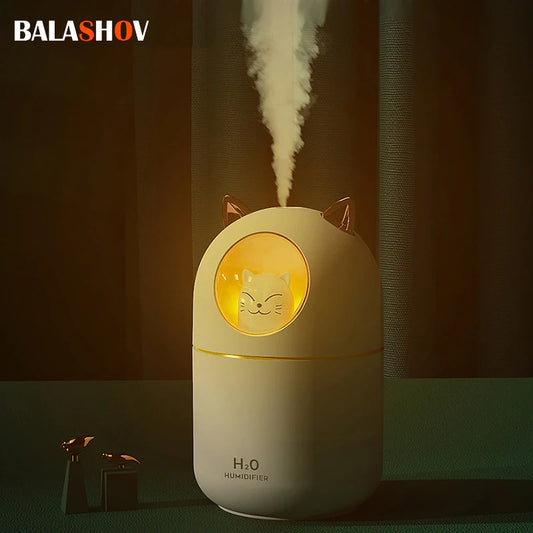 Air Humidifier Cat Shaped Ultra-Silent USB 