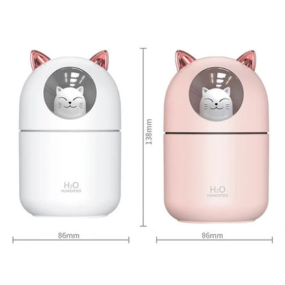 Air Humidifier Cat Shaped Ultra-Silent USB 