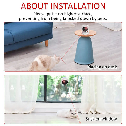 Cat Laser Toy Automatic Rechargeable (Compact Edition)