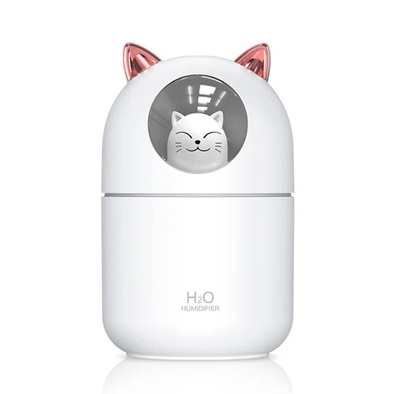 Air Humidifier Cat Shaped Ultra-Silent USB 