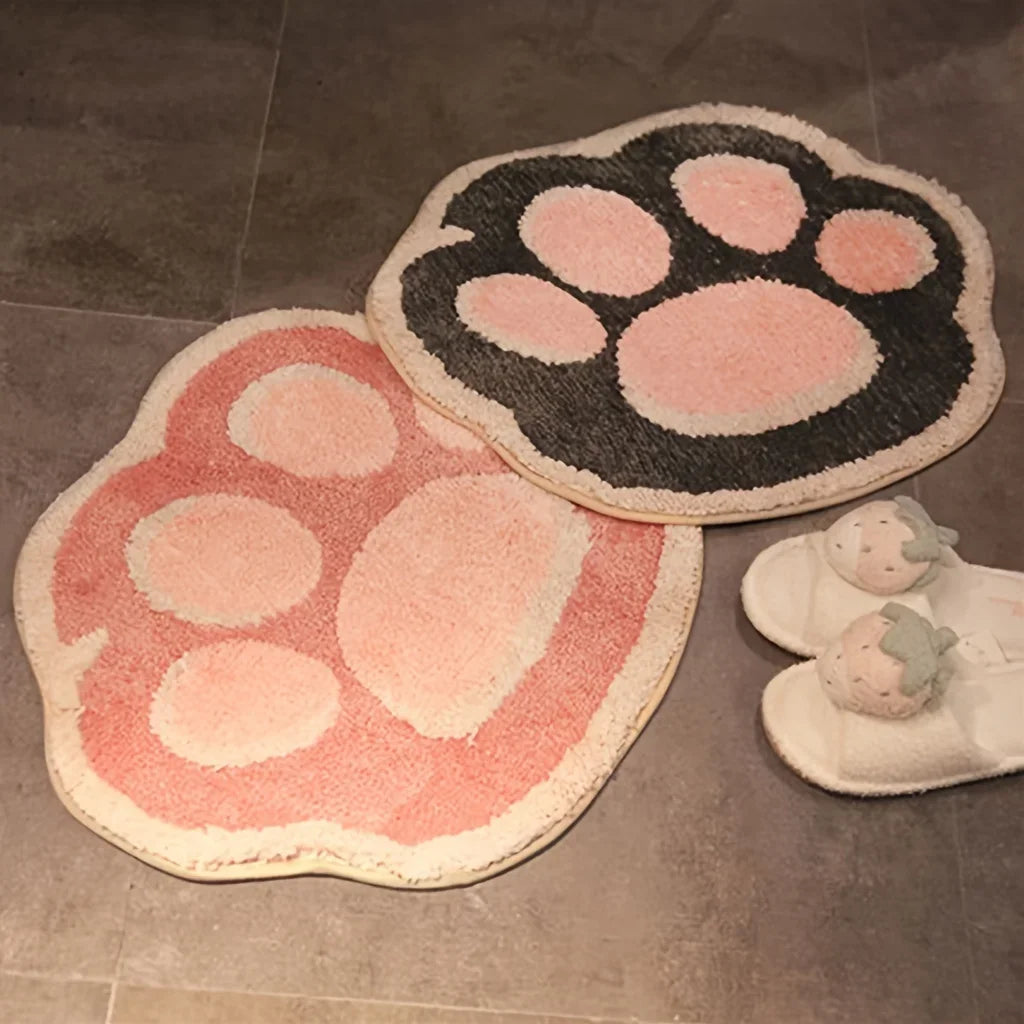  Paw Shaped Bath Mat 