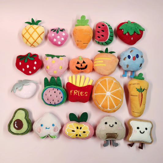 Cute Plush Toy Set (Fruity Edition)