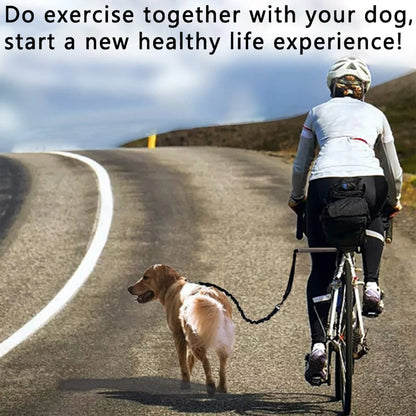 Retractable Bicycle Dog Leash (Hand Free)