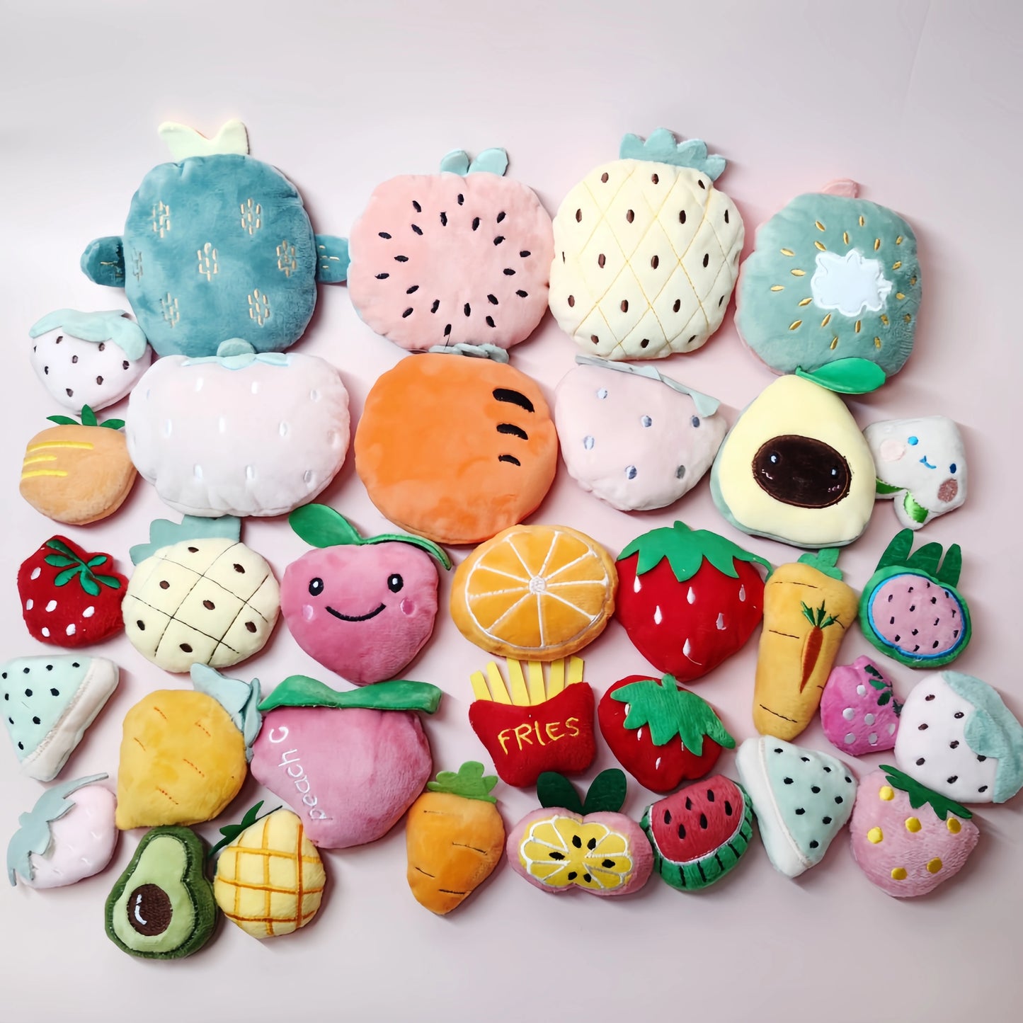 Cute Plush Toy Set (Fruity Edition)