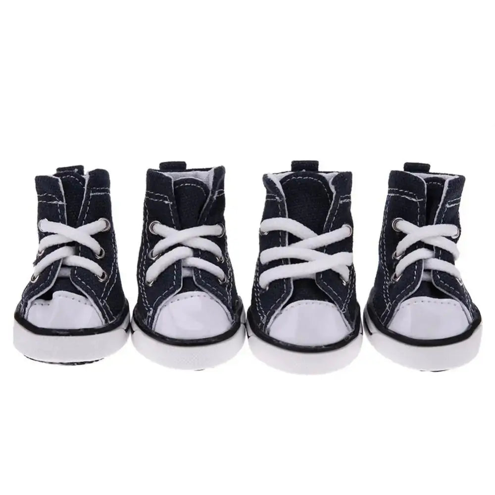 Cute Dog Shoes (Puppy / small dogs ) 4pcs