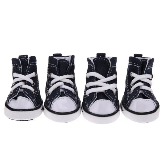 Cute Dog Shoes (Puppy / small dogs ) 4pcs
