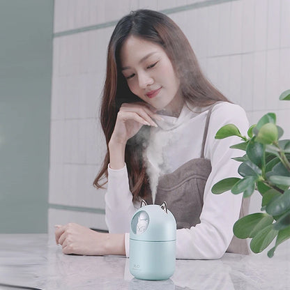 Air Humidifier Cat Shaped Ultra-Silent USB 