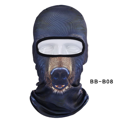 3D Cat Winter Outdoor Mask (catpapa Style)