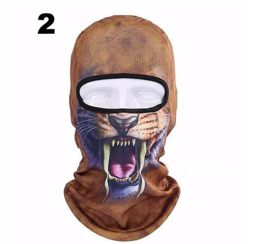 3D Cat Winter Outdoor Mask (catpapa Style)