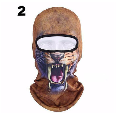 3D Cat Winter Outdoor Mask (catpapa Style)
