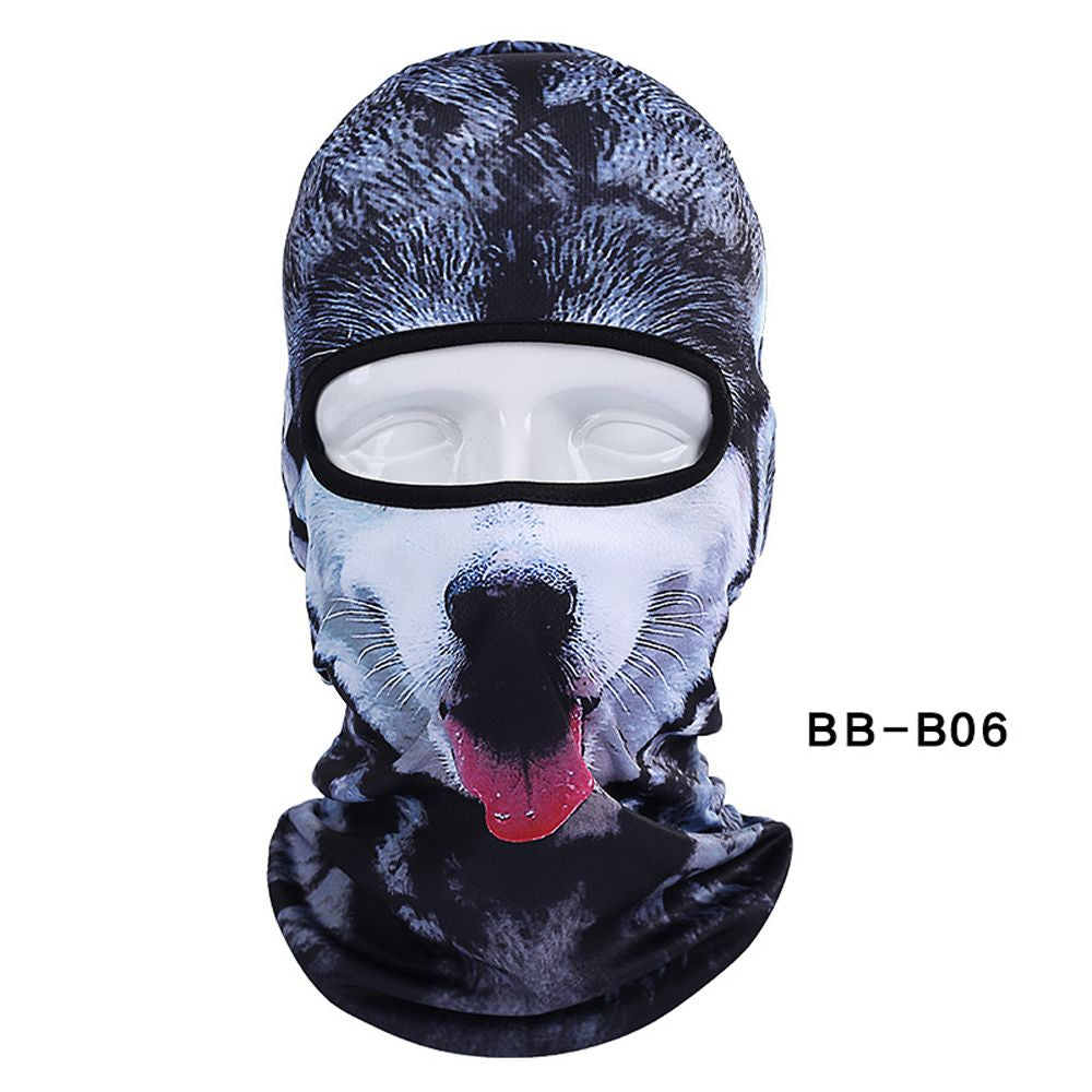 3D Cat Winter Outdoor Mask (catpapa Style)