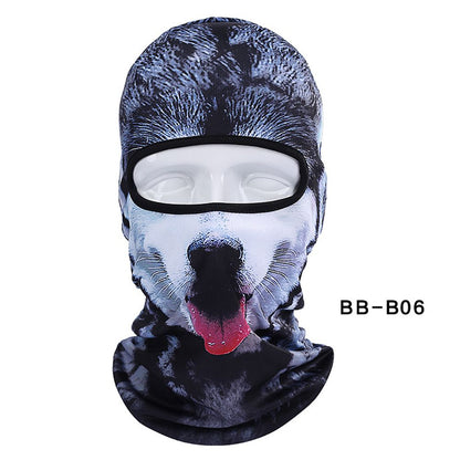 3D Cat Winter Outdoor Mask (catpapa Style)