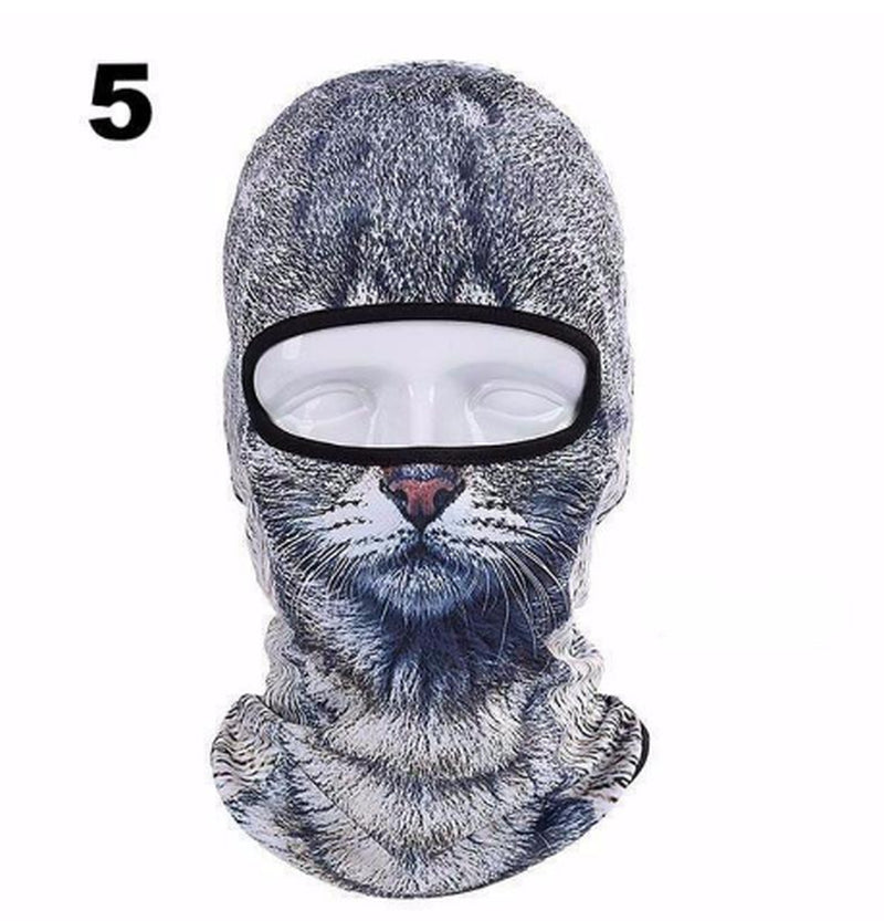 3D Cat Winter Outdoor Mask (catpapa Style)