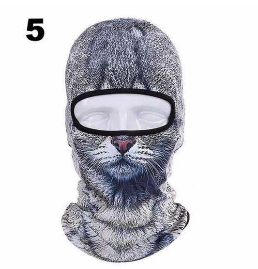 3D Cat Winter Outdoor Mask (catpapa Style)