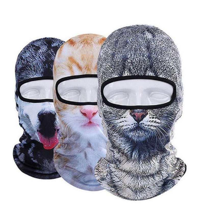 3D Cat Winter Outdoor Mask (catpapa Style)